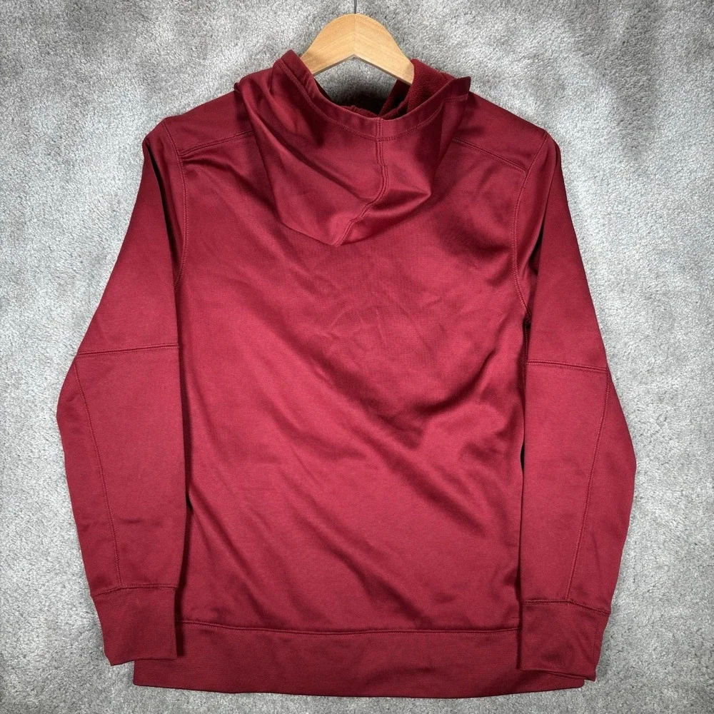 Nike Cleveland Cavaliers Hoodie Sweatshirt Youth Boys L Pullover Red Dri Fit NBA